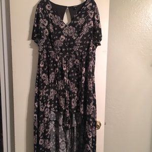 One piece shorts w skirt